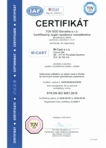 STN EN ISO 9001:2016
